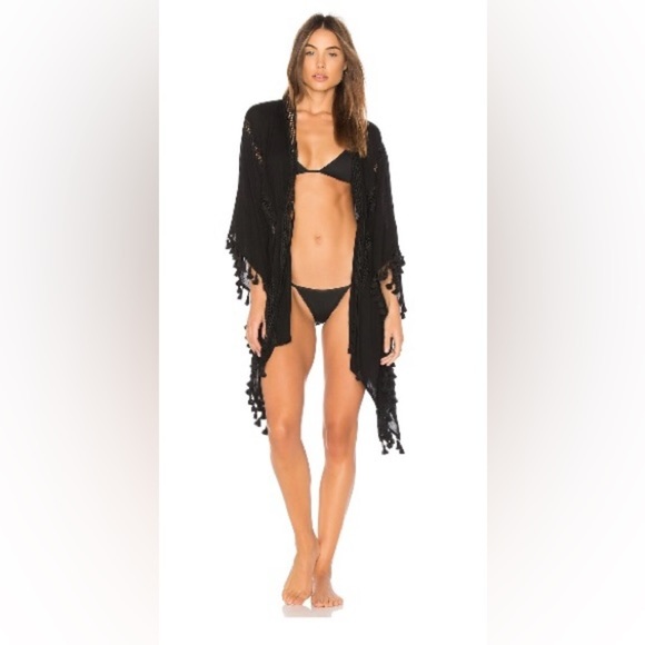 Michael Stars tassel duster/cover up. One size. Excellent condition. - Picture 1 of 2